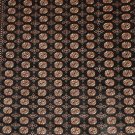 9x12 RUG TRIBAL BOKHARA HANDMADE BLACK TURKOMAN RED BLU