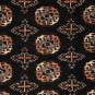 9x12 RUG TRIBAL BOKHARA HANDMADE BLACK TURKOMAN RED BLU