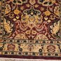 2.5x13 WOOL RUNNER HAND KNOTTED WINE BEIGE PERSIAN FINE