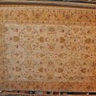 9x12 WOOL RUG AGRA VEGETABLE PERSIAN BEIGE GOLD IVORY