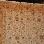 9x12 WOOL RUG AGRA VEGETABLE PERSIAN BEIGE GOLD IVORY