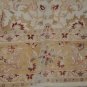 9x12 WOOL RUG AGRA VEGETABLE PERSIAN BEIGE GOLD IVORY