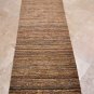 2.5x9 RUNNER HANDMADE WOOL MULTI MODERN VEGETABLE DYE
