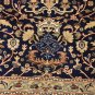 2.5x25 FOOT HANDMADE RUNNER WOOL BLUE BEIGE TAN PERSIAN