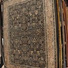 9x12 WOOL AREA RUG PERSIAN SAROUK BLACK TREE OF LIFE