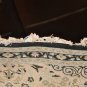9x12 WOOL AREA RUG PERSIAN SAROUK BLACK TREE OF LIFE