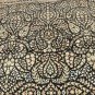 9x12 WOOL AREA RUG PERSIAN SAROUK BLACK TREE OF LIFE