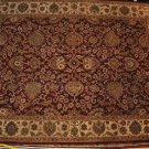 9x12 WOOL AREA RUG PERSIAN HANDMADE JAIPUR RED BEIGE