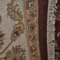 9x12 WOOL AREA RUG PERSIAN HANDMADE JAIPUR RED BEIGE