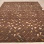 9x12 MODERN RUG FINE PERSIAN VEG DYE GHAZNI WOOL BROWN