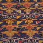 NEW 4x6 WOOL HANDMADE AREA RUG PERSIAN BLUE RED GOLD