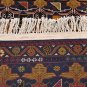 NEW 4x6 WOOL HANDMADE AREA RUG PERSIAN BLUE RED GOLD