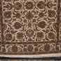 8x10 JAIPUR WOOL HANDMADE RUG IVORY GREEN GOLD PERSIAN
