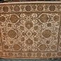 9x12 AREA RUG PERSIAN JAIPUR HANDMADE IVORY GREEN GOLD