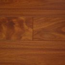 12MM Brazilian Cherry Pad Attached Random Length Beveled Laminate Wood Flooring