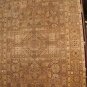 8x10 WOOL RUG PERSIAN JAIPUR GEOMETRIC HANDMADE TAN MIX