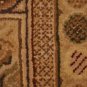 8x10 WOOL RUG PERSIAN JAIPUR GEOMETRIC HANDMADE TAN MIX