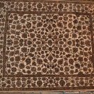 8x10 WOOL RUG PERSIAN JAIPUR HANDMADE IVORY GOLD GREEN