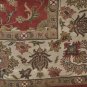 8x10 WOOL AREA RUG PERSIAN JAIPUR HANDMADE RUST BEIGE