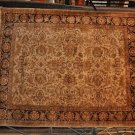 8x10 HANDMADE AGRA WORSTED WOOL AREA RUG JAIPUR GREEN