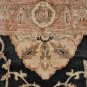 5x8 AREA RUG WOOL HANDMADE VEGETABLE DYE CHOBI BLACK