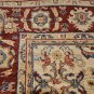 5x7 AREA RUG WOOL HANDMADE VEGETABLE DYE CHOBI IVORY