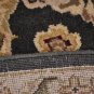 8x8 SQUARE WOOL RUG PERSIAN HANDMADE CHARCOAL LT CAMEL