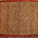 8x10 RED RUST VEGETABLE DYE CHOBI MODERN WOOL MULTI