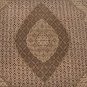 9x12 WOOL SILK AREA RUG HANDMADE ORIENTAL TABRIZ GREEN