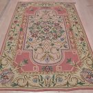 NEW 6x9 CHAIN STITCH AUBUSSON NEEDLE POINT AREA RUG