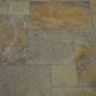 French Pattern Tumbled Yellow Gold Versailles Travertine Stone Tile Flooring