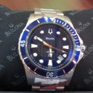 Bulova 98b130 Brand New Men's Marine Star Date