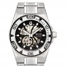 Bulova 98a107 Brand New Men Automatic Rotating Bezel 21 Jewels