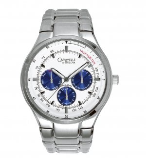 Caravelle by Bulova 43c18 Brand New Men's Sport White Face
