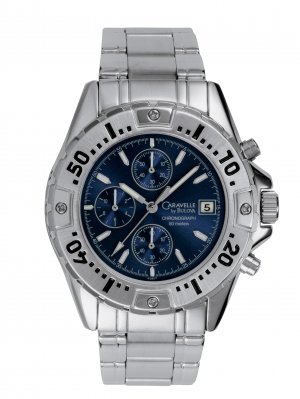 Caravelle by Bulova 43b17 Brand New Men's Sport Chronograph
