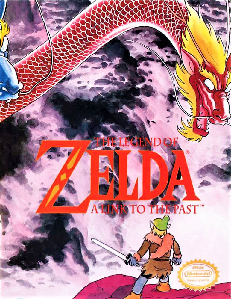 THE LEGEND OF ZELDA A Link to the Past (1993) Nintendo COMIC Book by Shotaro Ishinomori​
