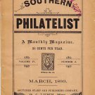 The Southern Philatelist  March 1893