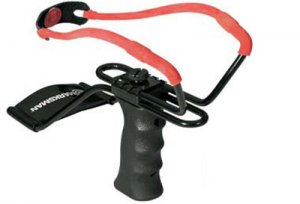 Beeman Laserhawk Adjustable Slingshot & Ammo Kit