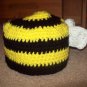 Crochet Bumble Bee hat