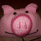 Crochet Pig Hat