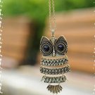 New owl necklace Copper