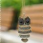New owl necklace Copper