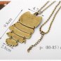 New owl necklace Copper