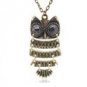 New owl necklace Copper