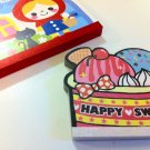 Die Cut Ice Cream and The Little Red Riding Hood Chan Notepad Set