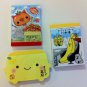 Die Cut Hannari Tofu, Banao Man, and Tomato Pigs- Memo Pad Set