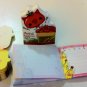 Die Cut Hannari Tofu, Banao Man, and Tomato Pigs- Memo Pad Set