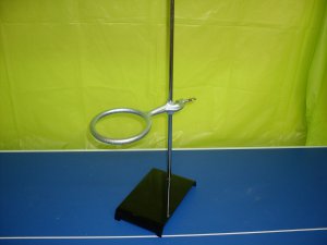 Lab Ring Stand and 4" ring clamp