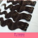 20",virgin brazilian hair extension,remy hair,1pcs/lot,1b&2,(3.5oz/pcs)