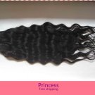 12",100%virgin brazilian hair extension,remy hair,1pcs/lot,1b&2(3.5oz/pcs)